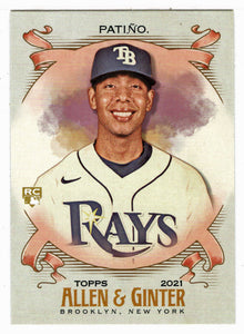 Luis Patino RC - Tampa Bay Rays (MLB Baseball Card) 2021 Topps Allen and Ginter # 243 Mint