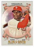 Didi Gregorius - Philadelphia Phillies (MLB Baseball Card) 2021 Topps Allen and Ginter # 264 Mint
