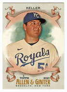 Brad Keller - Kansas City Royals (MLB Baseball Card) 2021 Topps Allen and Ginter # 272 Mint