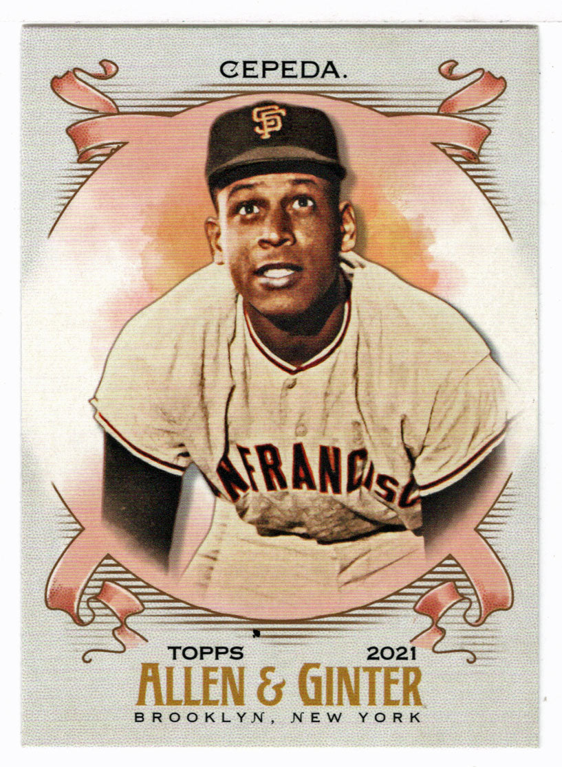 Orlando Cepeda - San Francisco Giants (MLB Baseball Card) 2021 Topps Allen and Ginter # 286 Mint