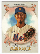 Carlos Carrasco - New York Mets (MLB Baseball Card) 2021 Topps Allen and Ginter # 313 Mint