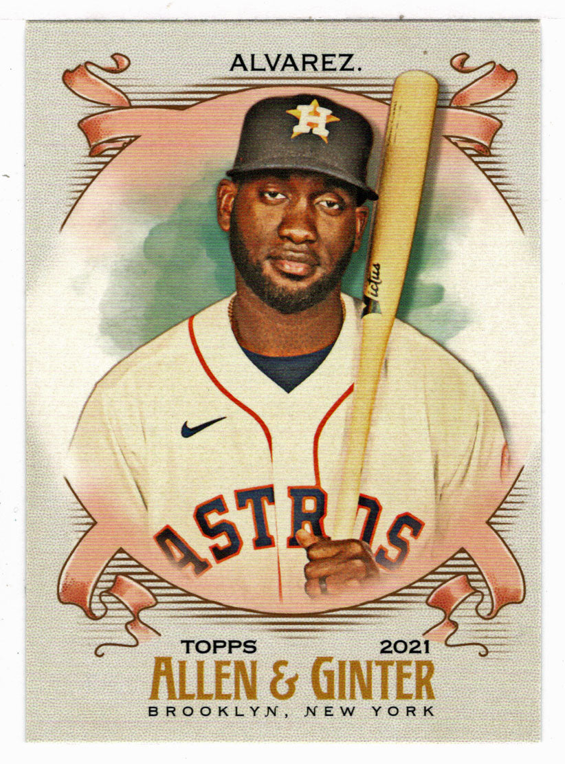 Yordan Alvarez - Houston Astros (MLB Baseball Card) 2021 Topps Allen and Ginter # 331 Mint