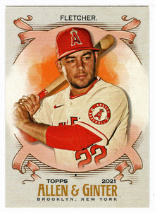 David Fletcher - Los Angeles Angels (MLB Baseball Card) 2021 Topps Allen and Ginter # 347 Mint