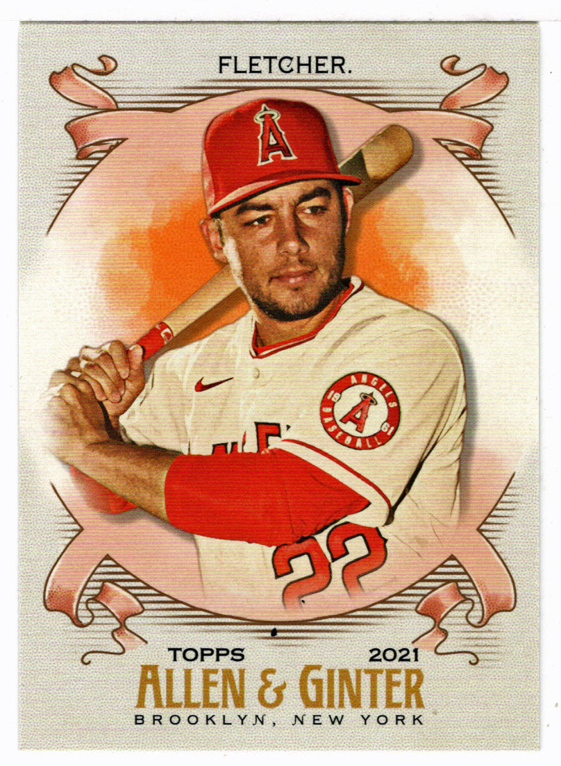 David Fletcher - Los Angeles Angels (MLB Baseball Card) 2021 Topps Allen and Ginter # 347 Mint