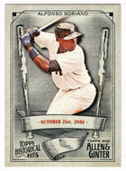 Alfonso Soriano - New York Yankees (MLB Baseball Card) 2021 Topps Allen and Ginter Historic Hits # HH-29 Mint