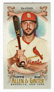 Paul DeJong - St. Louis Cardinals (MLB Baseball Card) 2021 Topps Allen and Ginter MINI # 41 Mint