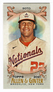 Juan Soto - Washington Nationals (MLB Baseball Card) 2021 Topps Allen and Ginter MINI # 74 Mint