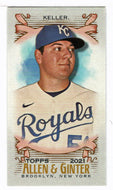 Brad Keller - Kansas City Royals (MLB Baseball Card) 2021 Topps Allen and Ginter MINI # 272 Mint