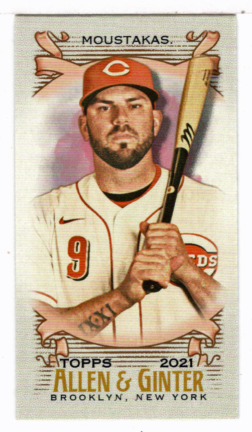 Mike Moustakas - Cincinnati Reds (MLB Baseball Card) 2021 Topps Allen and Ginter MINI - No Number # NNO Mint