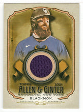 Load image into Gallery viewer, Charlie Blackmon - Colorado Rockies (MLB Baseball Card) 2021 Topps Allen and Ginter Relics - Jersey # AGA-CBL Mint
