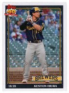 Keston Hiura - Milwaukee Brewers (MLB Baseball Card) 2021 Topps Archives # 184 Mint