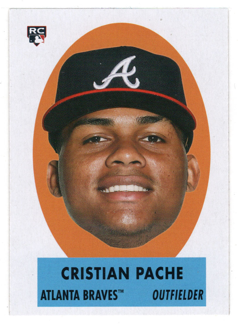 Cristian Pache - Atlanta Braves - '63 Peel Offs (MLB Baseball Card) 2021 Topps Archives # 69PO-12 Mint