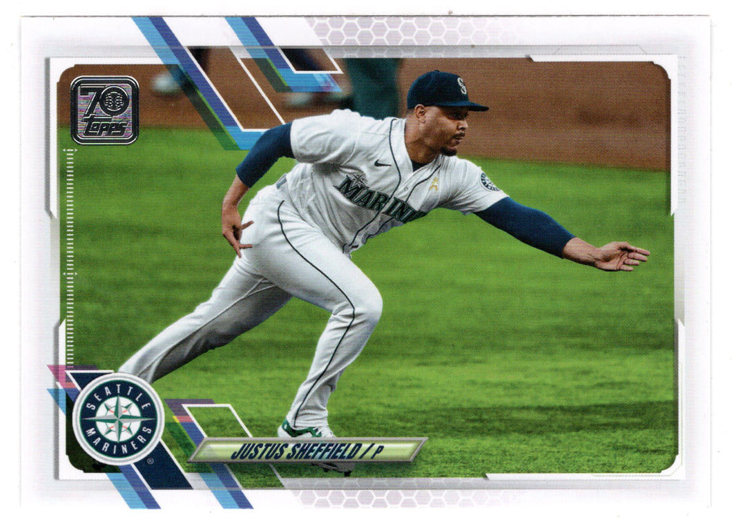 Justus Sheffield - Seattle Mariners (MLB Baseball Card) 2021 Topps # 6 Mint