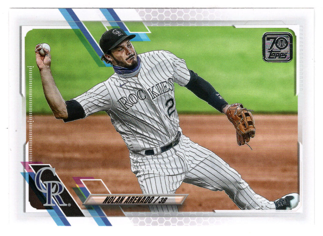 Nolan Arenado - Colorado Rockies (MLB Baseball Card) 2021 Topps # 24 Mint