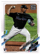 Sixto Sanchez RC - Miami Marlins (MLB Baseball Card) 2021 Topps # 25 Mint