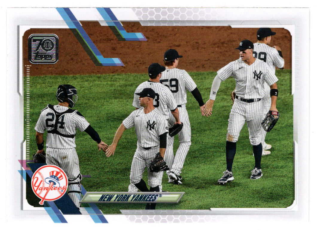 New York Yankees Team Stats (MLB Baseball Card) 2021 Topps # 39 Mint