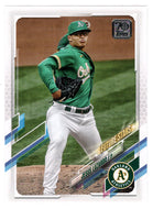 Jesus Luzardo - Oakland Athletics (MLB Baseball Card) 2021 Topps # 46 Mint