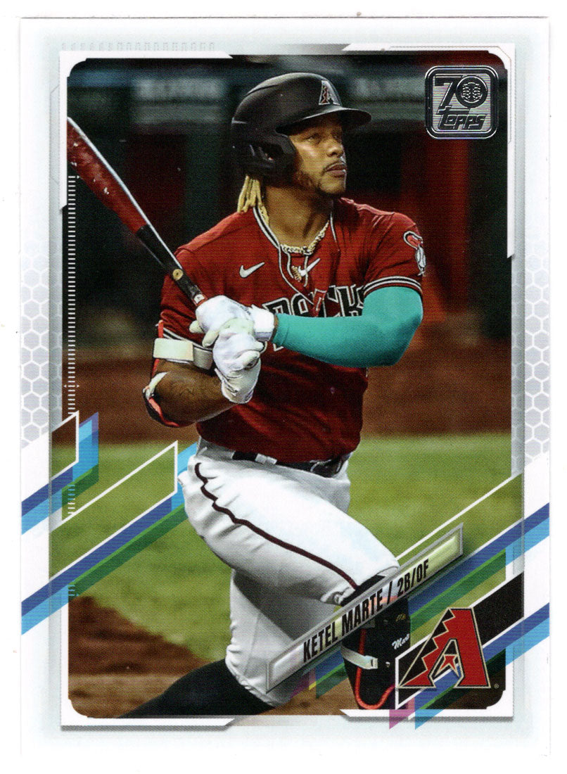 Ketel Marte - Arizona Diamondbacks (MLB Baseball Card) 2021 Topps # 47 Mint