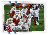 Washington Nationals Team Stats (MLB Baseball Card) 2021 Topps # 58 Mint