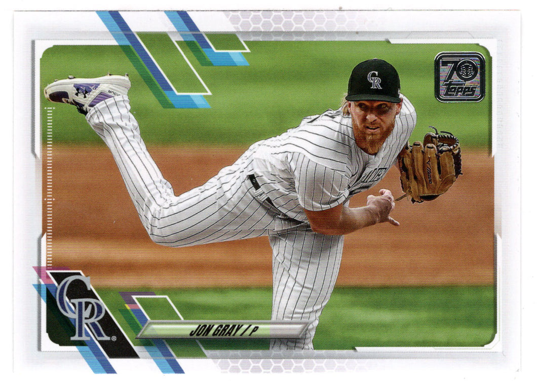 Jon Gray - Colorado Rockies (MLB Baseball Card) 2021 Topps # 76 Mint