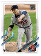 Tarik Skubal RC - Detroit Tigers (MLB Baseball Card) 2021 Topps # 92 Mint