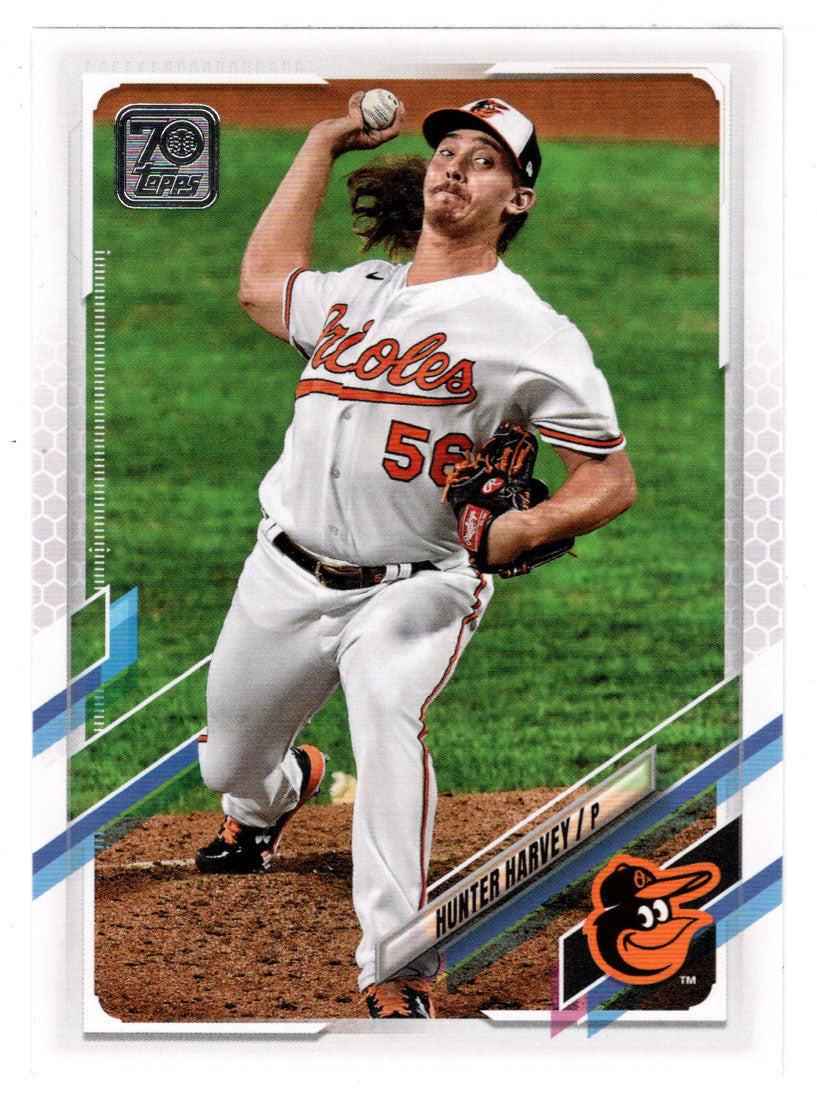 Hunter Harvey - Baltimore Orioles (MLB Baseball Card) 2021 Topps # 93 Mint
