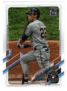 Christian Yelich - Milwaukee Brewers (MLB Baseball Card) 2021 Topps # 100 Mint