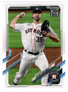 Justin Verlander - Houston Astros (MLB Baseball Card) 2021 Topps # 112 Mint