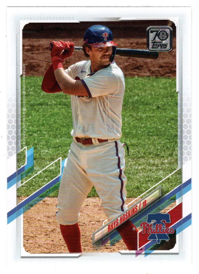 Rhys Hoskins - Philadelphia Phillies (MLB Baseball Card) 2021 Topps # 162 Mint
