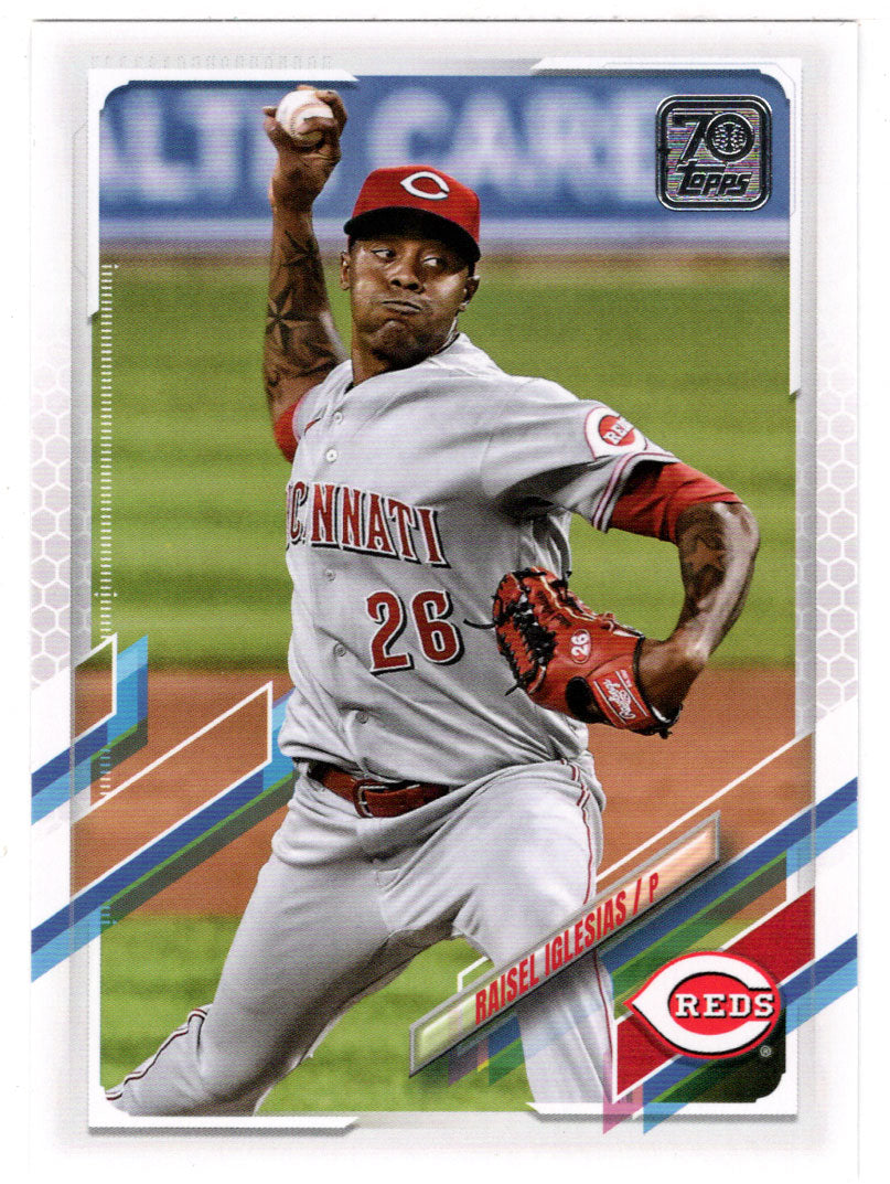 Raisel Iglesias - Cincinnati Reds (MLB Baseball Card) 2021 Topps # 174 Mint