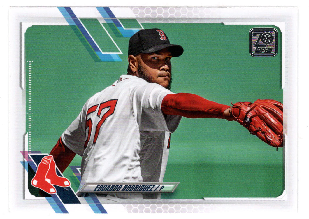 Eduardo Rodriguez - Boston Red Sox (MLB Baseball Card) 2021 Topps # 182 Mint