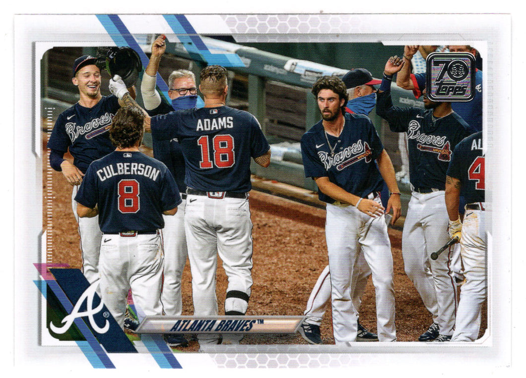 Atlanta Braves - Team Stats (MLB Baseball Card) 2021 Topps # 194 Mint