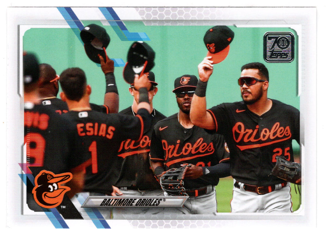 Baltimore Orioles - Team Stats (MLB Baseball Card) 2021 Topps # 195 Mint