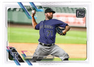 Wade Davis - Colorado Rockies (MLB Baseball Card) 2021 Topps # 206 Mint