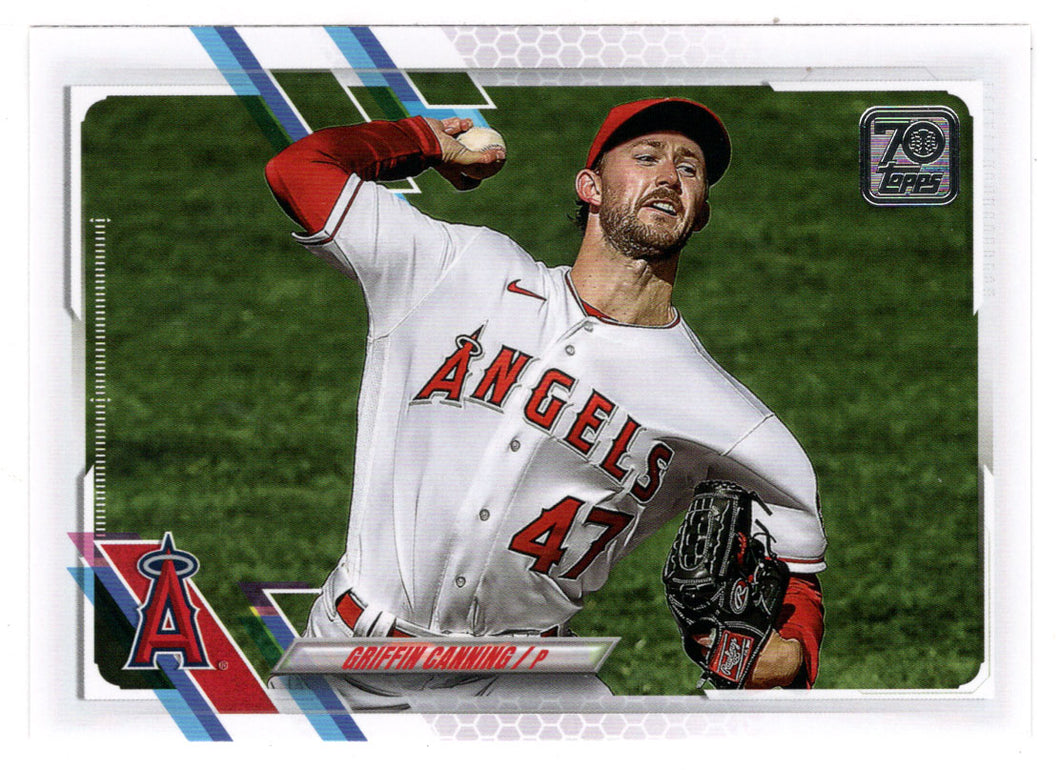 Griffin Canning - Los Angeles Angels (MLB Baseball Card) 2021 Topps # 208 Mint