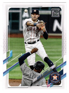 Carlos Correa - Houston Astros (MLB Baseball Card) 2021 Topps # 253 Mint