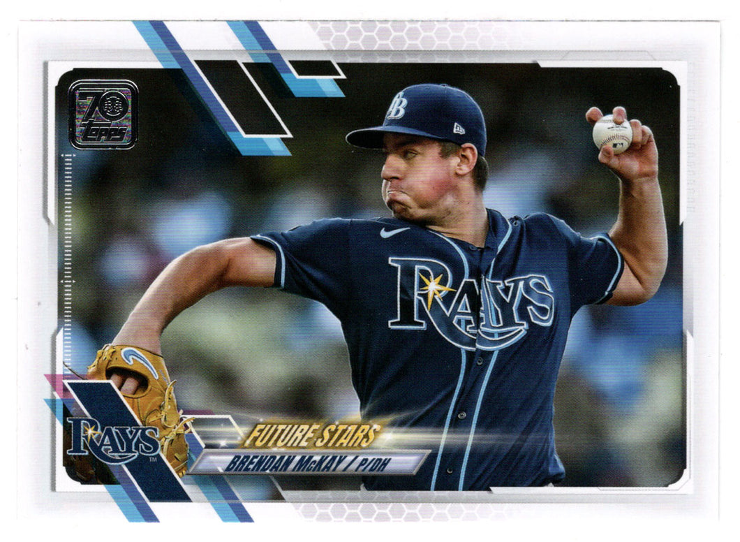 Brendan McKay - Tampa Bay Rays - Future Stars (MLB Baseball Card) 2021 Topps # 257 Mint