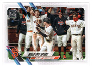 Mike Yastrzemski - San Francisco Giants - Walk-Off Apart (MLB Baseball Card) 2021 Topps # 258 Mint