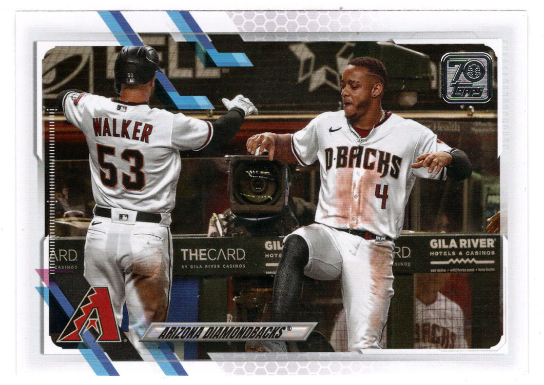 Arizona Diamondbacks - Team Stats (MLB Baseball Card) 2021 Topps # 287 Mint