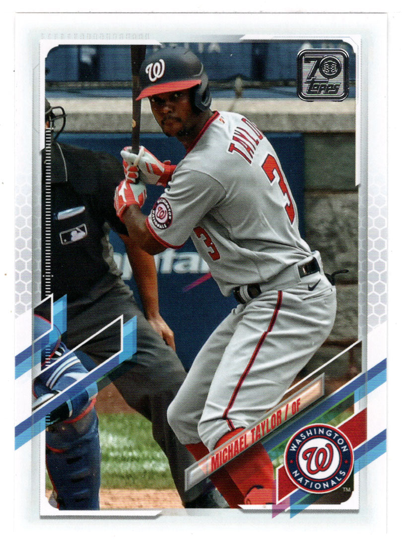 Michael Taylor - Washington Nationals (MLB Baseball Card) 2021 Topps # 306 Mint