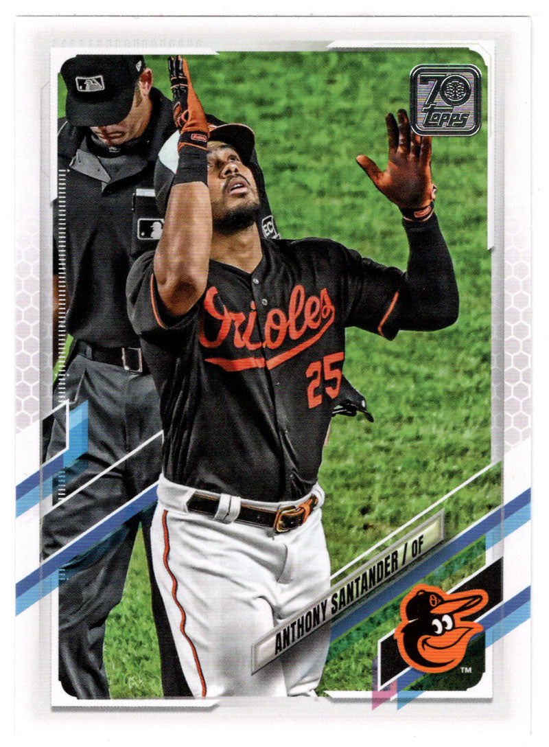 Anthony Santander - Baltimore Orioles (MLB Baseball Card) 2021 Topps # 320 Mint