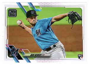 Nick Neidert RC - Miami Marlins (MLB Baseball Card) 2021 Topps # 324 Mint