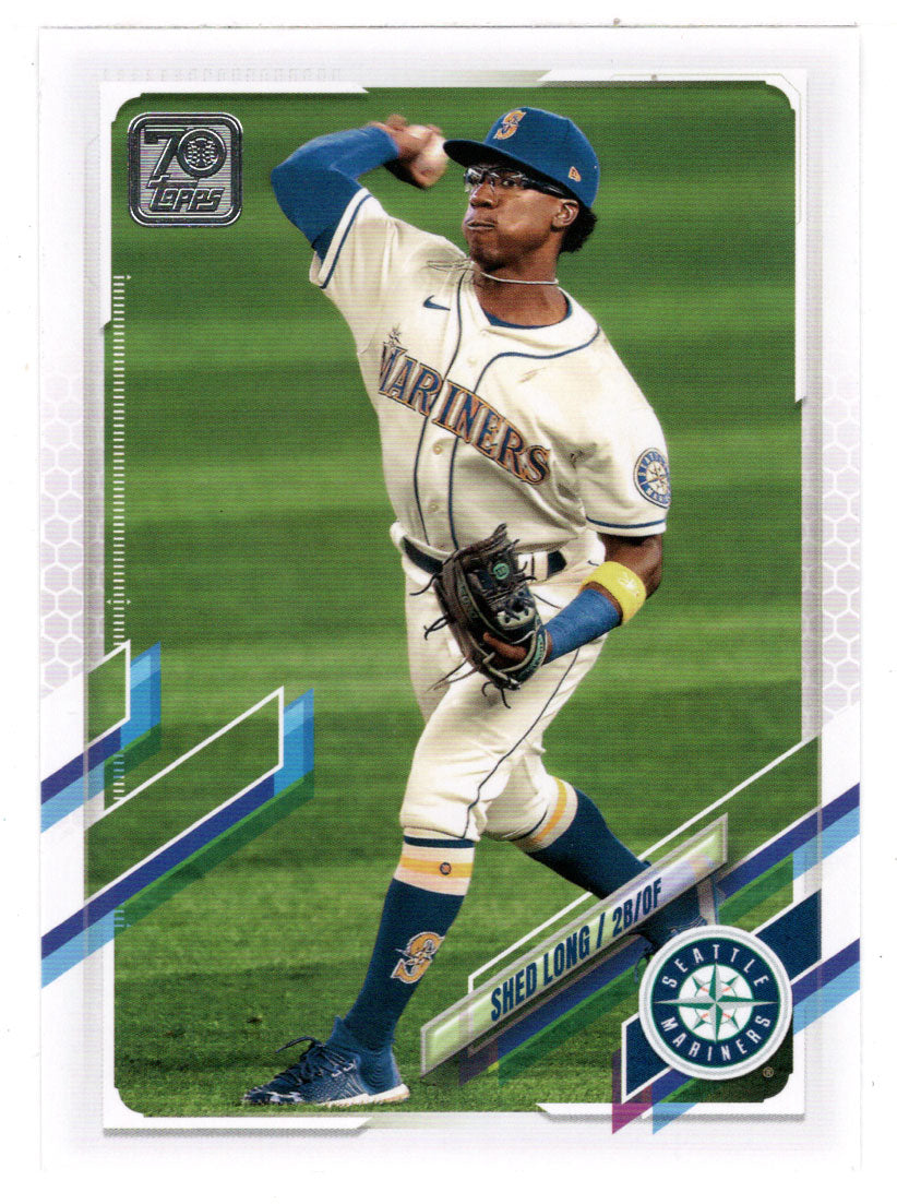 Shed Long - Seattle Mariners (MLB Baseball Card) 2021 Topps # 345 Mint