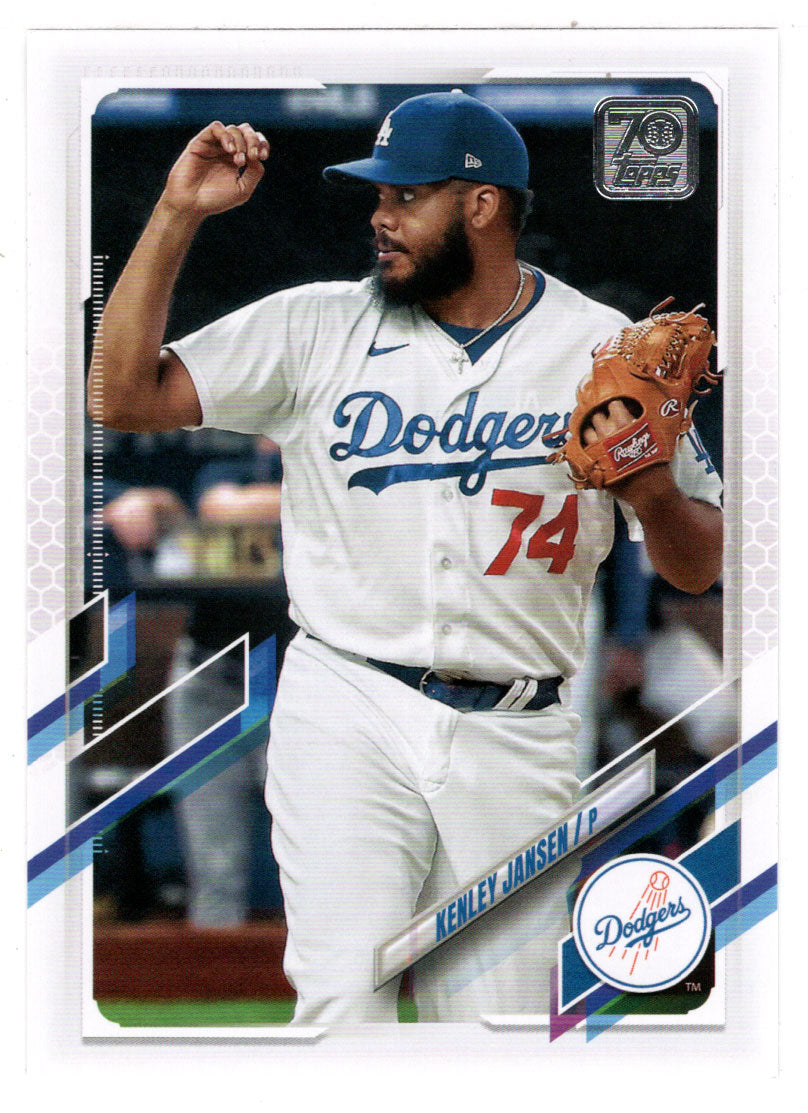 Kenley Jansen - Los Angeles Dodgers (MLB Baseball Card) 2021 Topps # 347 Mint