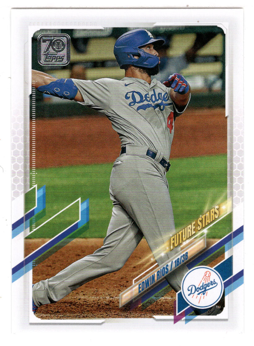 Edwin Rios - Los Angeles Dodgers - Future Stars (MLB Baseball Card) 2021 Topps # 393 Mint