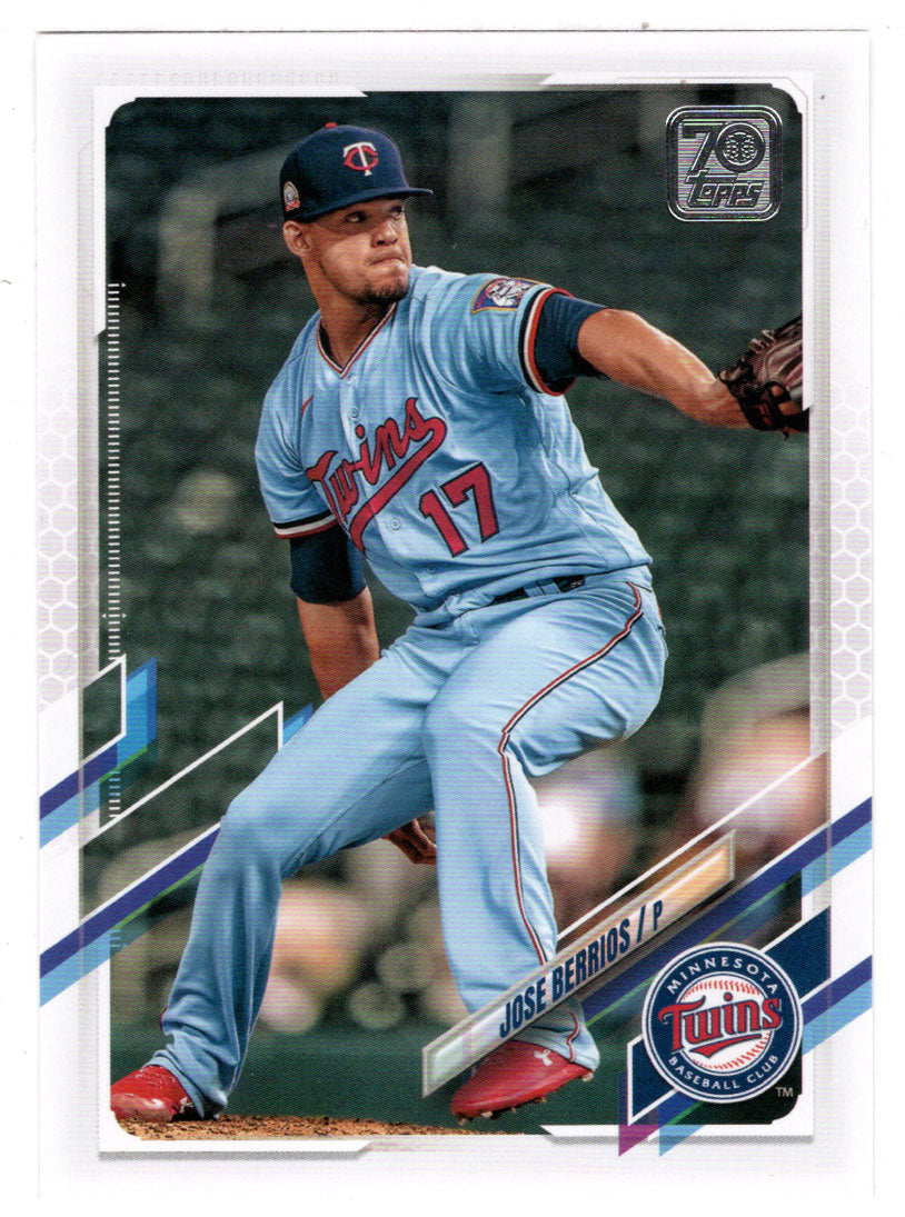 Jose Berrios - Minnesota Twins (MLB Baseball Card) 2021 Topps # 395 Mint