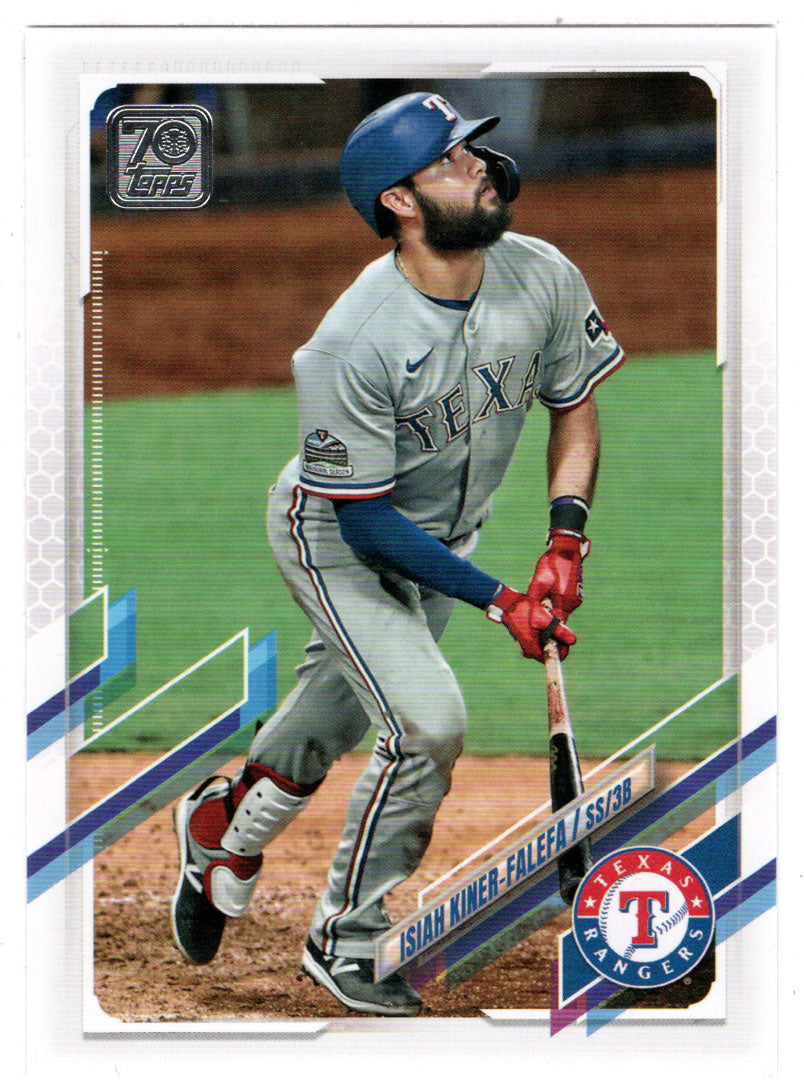 Isiah Kiner-Falefa - Texas Rangers (MLB Baseball Card) 2021 Topps # 397 Mint
