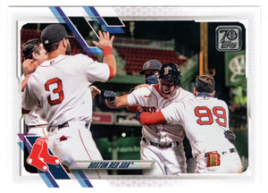 Boston Red Sox - Team Stats (MLB Baseball Card) 2021 Topps # 401 Mint