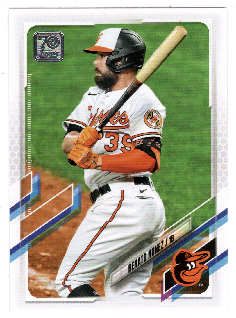 Renato Nunez - Baltimore Orioles (MLB Baseball Card) 2021 Topps # 408 Mint