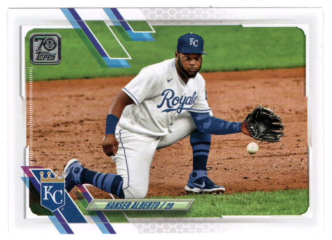 Hanser Alberto - Kansas City Royals (MLB Baseball Card) 2021 Topps # 414 Mint